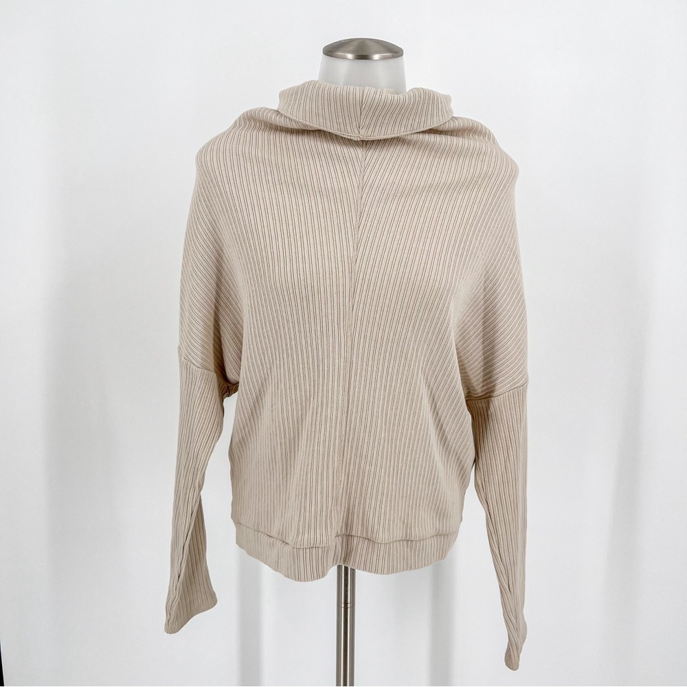 Free People Long Sleeve and Cowl Neck Sweater